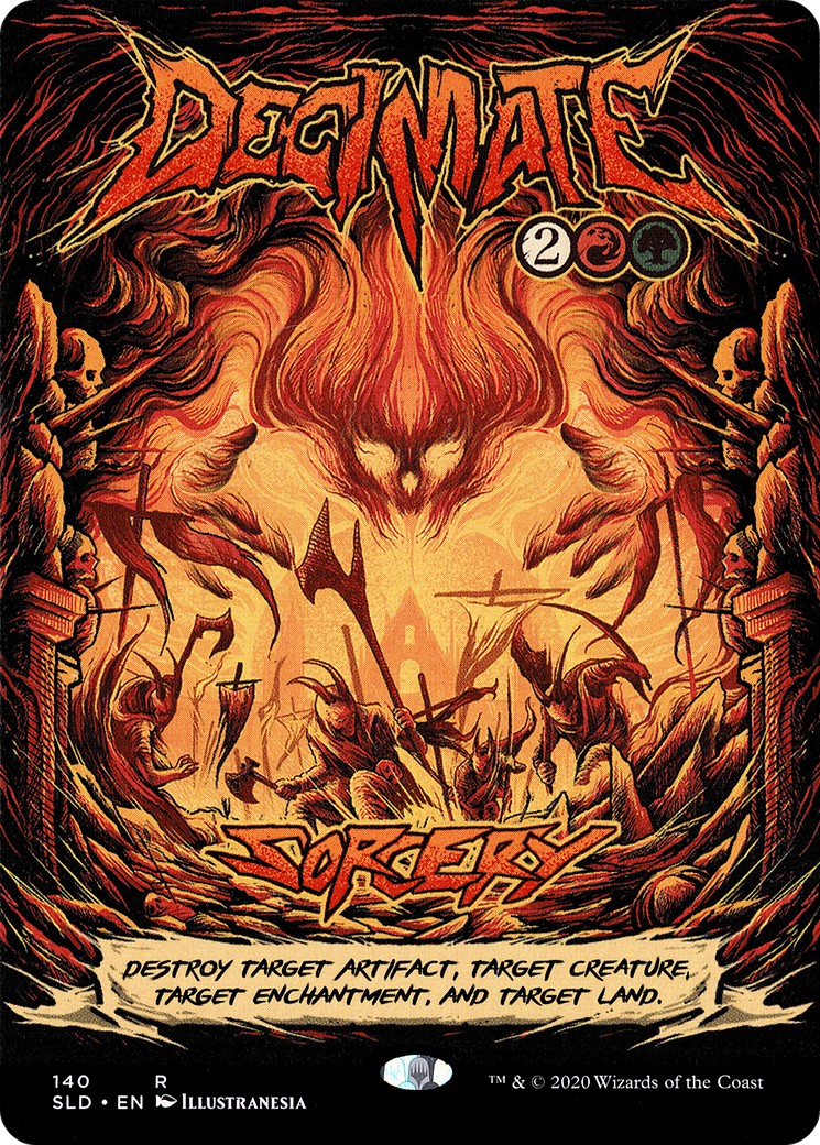2020 Magic: The Gathering Secret Lair Drop 2020 Magic: The Gathering Secret Lair Drop #140 trading card