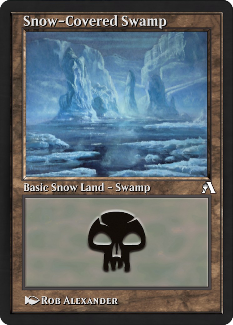 Snow-Covered Swamp - Image 1