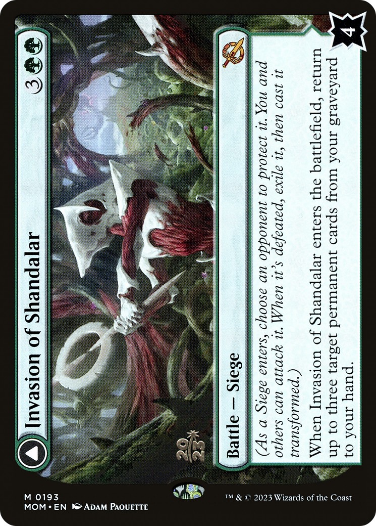 2023 Magic: The Gathering March of the Machine Promos 2023 Magic: The Gathering March of the Machine Promos #193s trading car