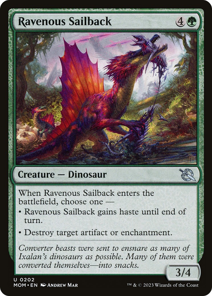 Ravenous Sailback - Image 1