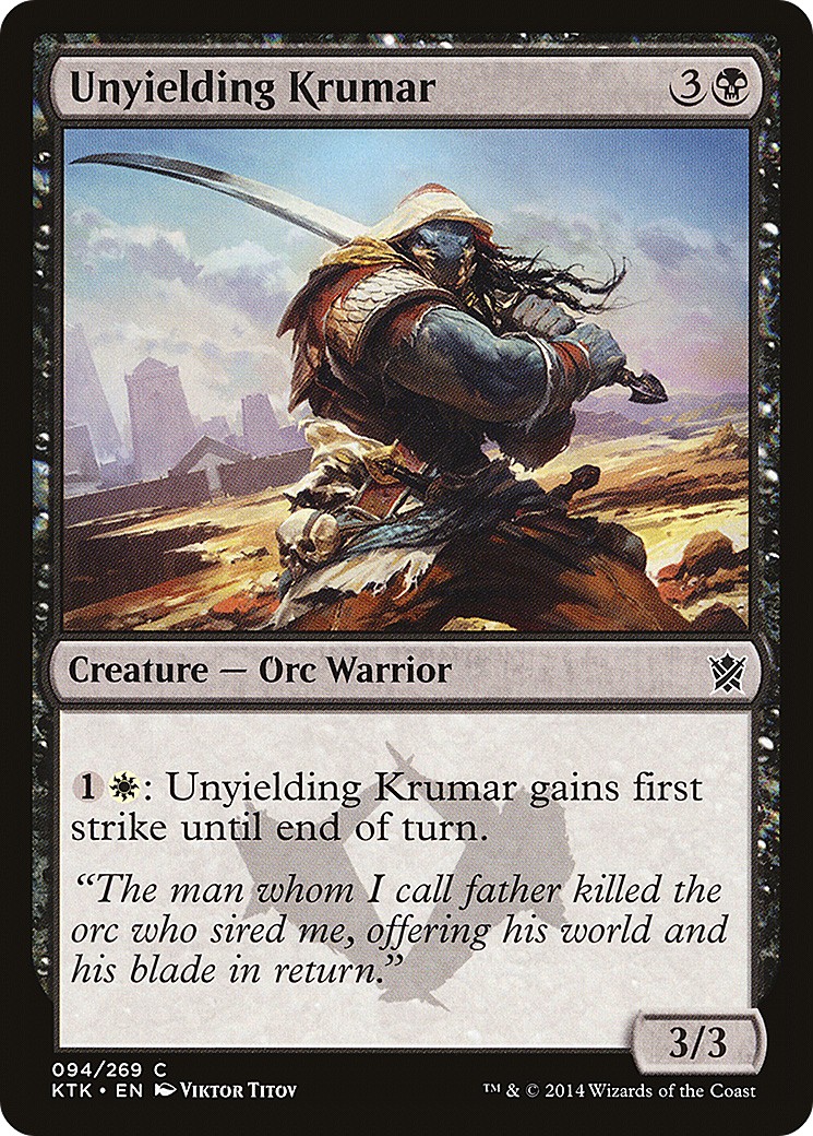 Unyielding Krumar - Image 1