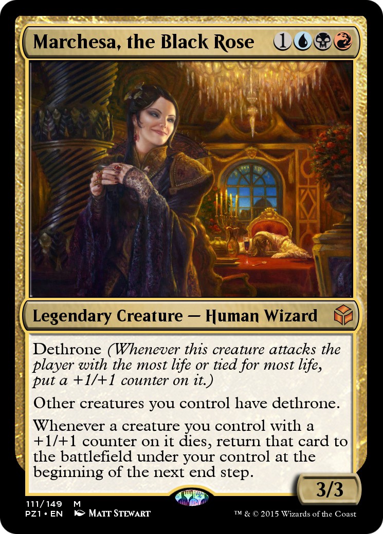 Marchesa, the Black Rose - Image 1