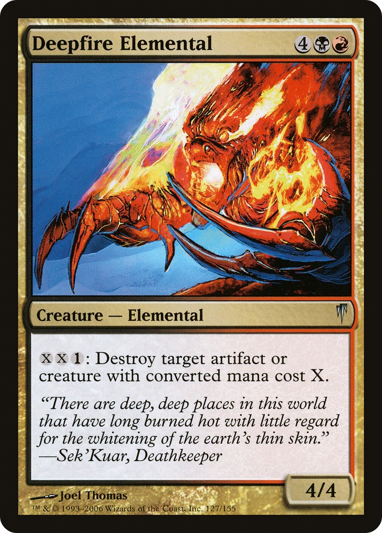 Deepfire Elemental - Image 1