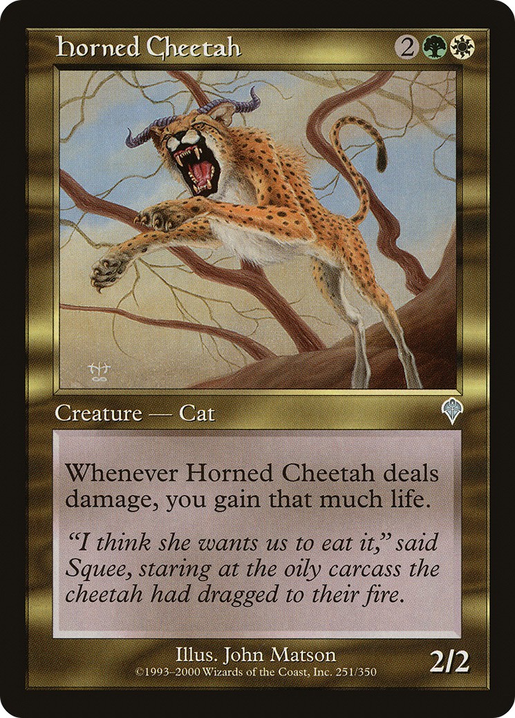 Horned Cheetah - Image 1