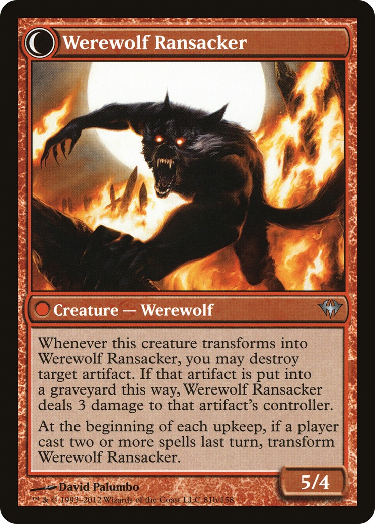 Afflicted Deserter // Werewolf Ransacker thumbnail 2