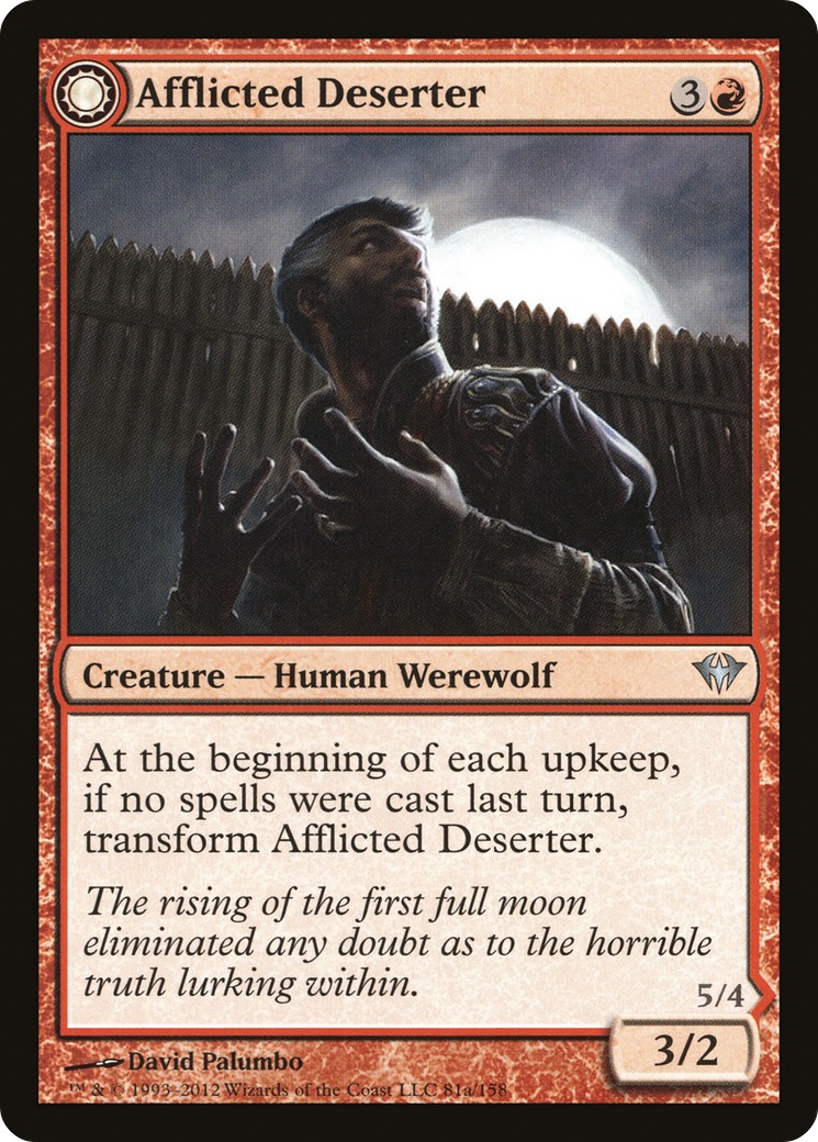 Afflicted Deserter // Werewolf Ransacker - Image 1