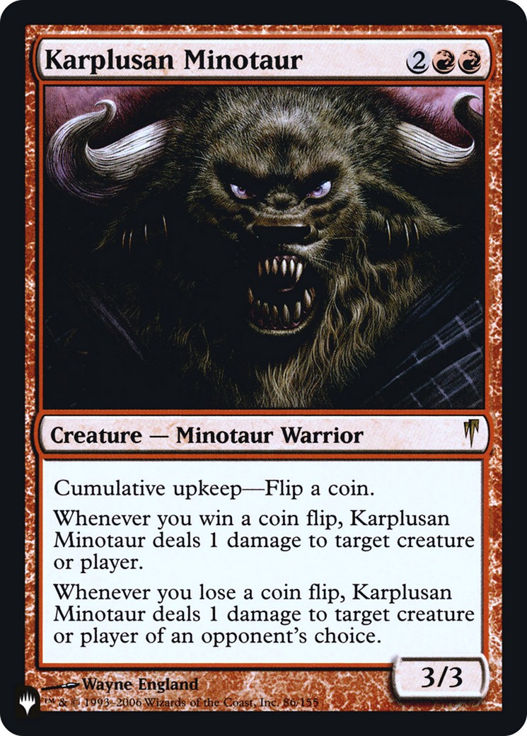 2021 Magic: The Gathering The List 2021 Magic: The Gathering The List #CSP-86 trading card