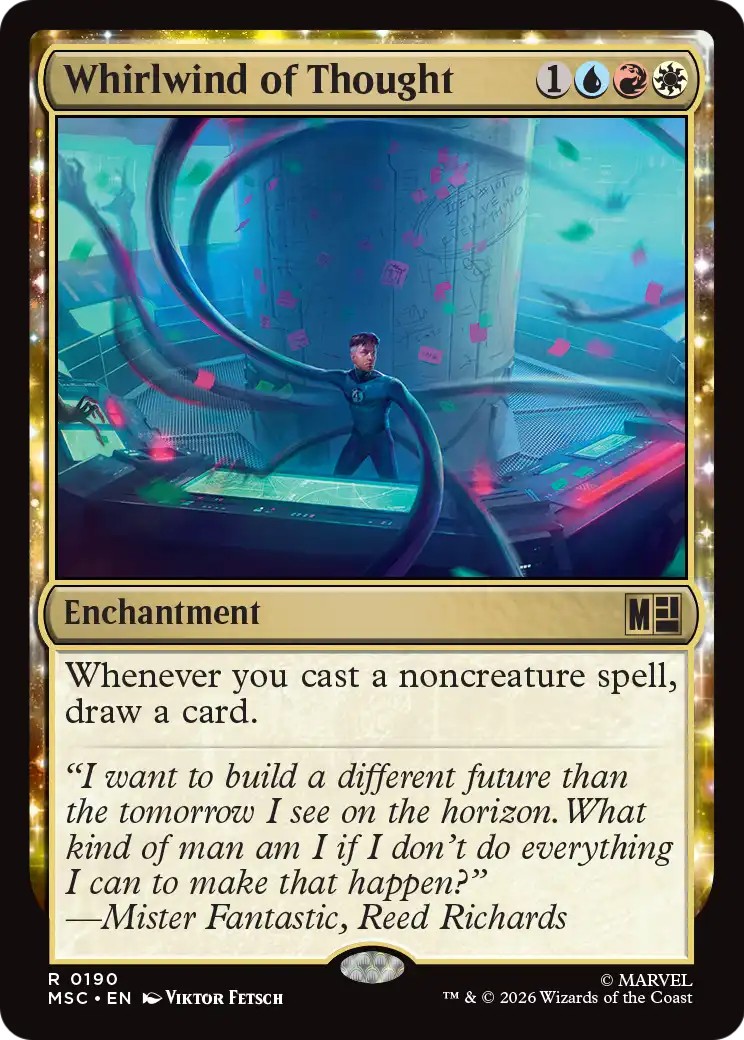 2026 Magic: The Gathering Marvel Super Heroes 2026 Magic: The Gathering Marvel Super Heroes #190 trading card