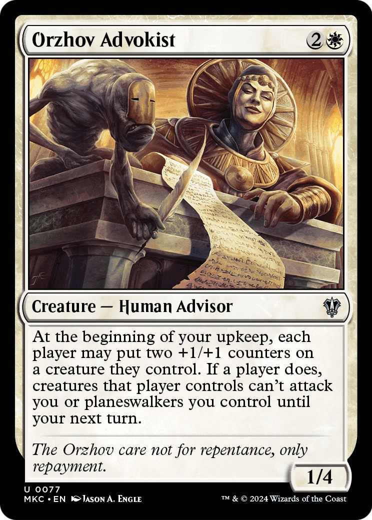 2024 Magic: The Gathering Murders at Karlov Manor 2024 Magic: The Gathering Murders at Karlov Manor #77 trading card