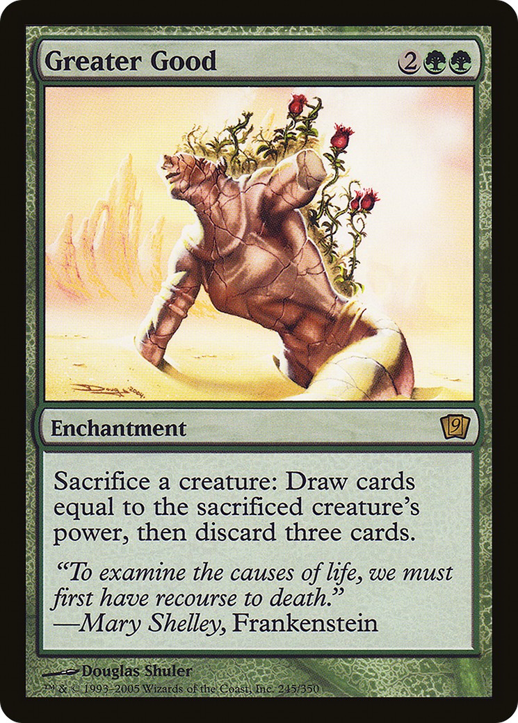 Greater Good (Rare · Foil) · 2005 · Ninth Edition