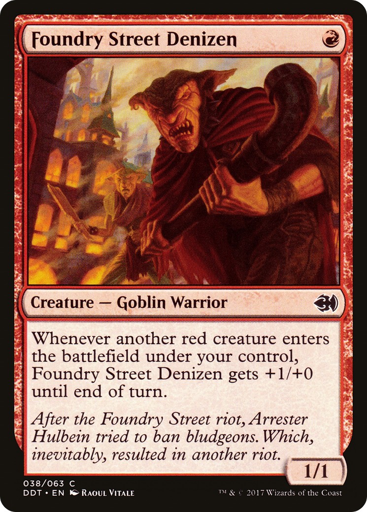 2017 Magic: The Gathering Duel Decks: Merfolk vs. Goblins 2017 Magic: The Gathering Duel Decks: Merfolk vs. Goblins #38 tradi