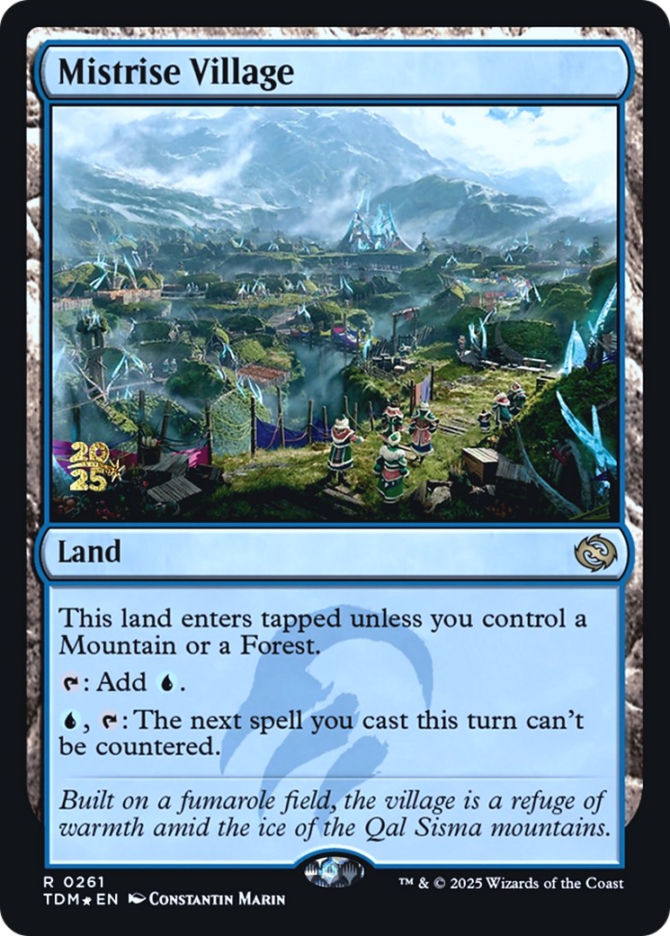 2025 Magic: The Gathering Tarkir: Dragonstorm Promos 2025 Magic: The Gathering Tarkir: Dragonstorm Promos #261s trading card