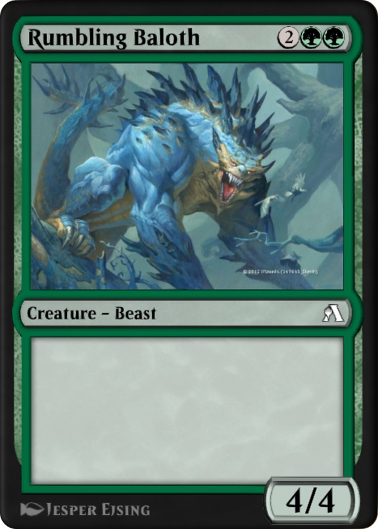 Rumbling Baloth - Image 1