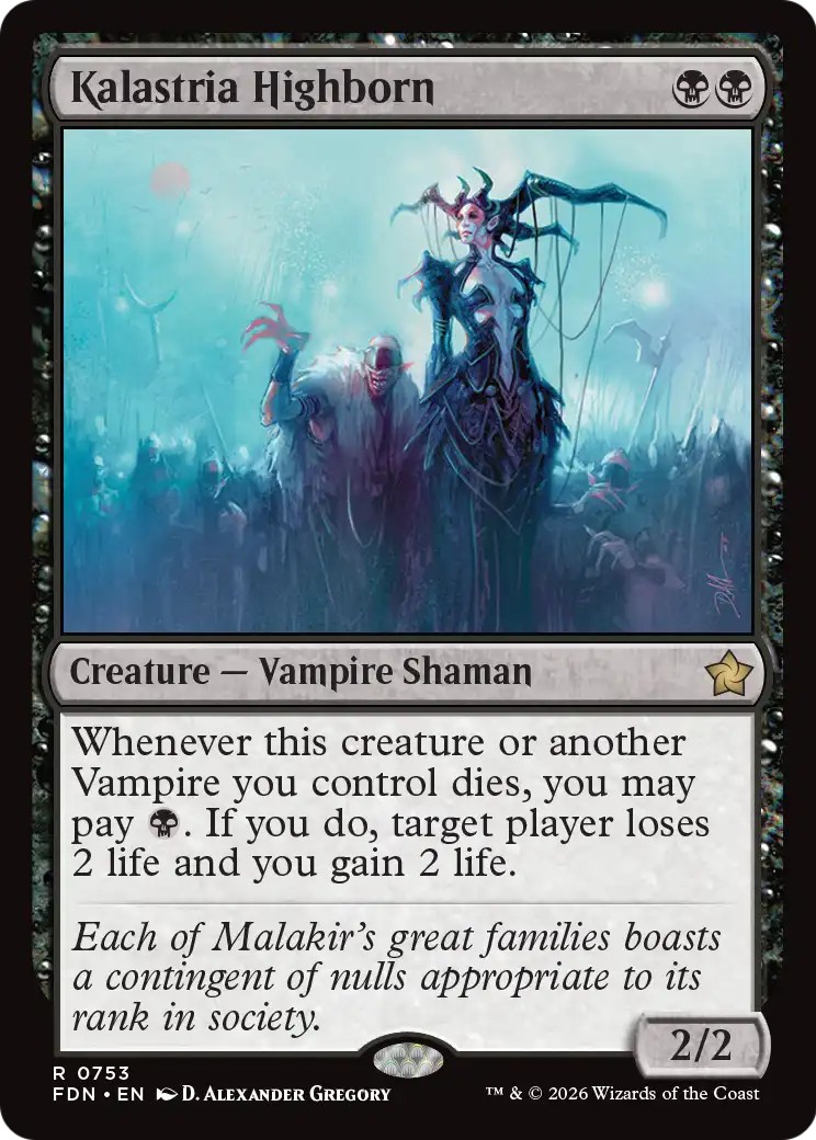2026 Magic: The Gathering Foundations 2026 Magic: The Gathering Foundations #753 trading card