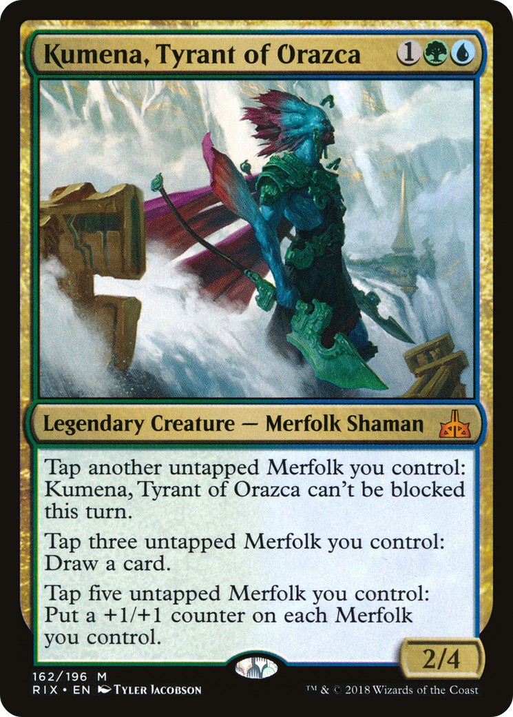 Kumena, Tyrant of Orazca - Image 1