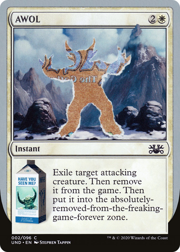 2020 Magic: The Gathering Unsanctioned 2020 Magic: The Gathering Unsanctioned #2 trading card