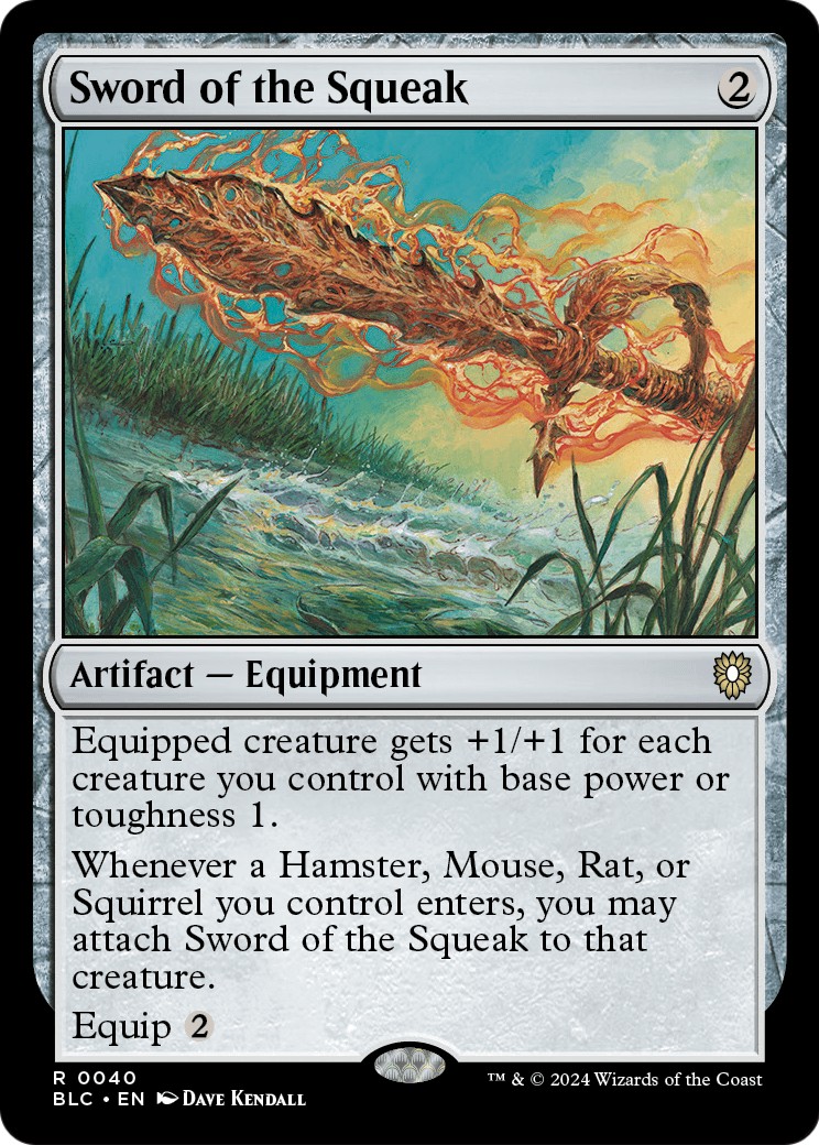 2024 Magic: The Gathering Bloomburrow 2024 Magic: The Gathering Bloomburrow #40 trading card