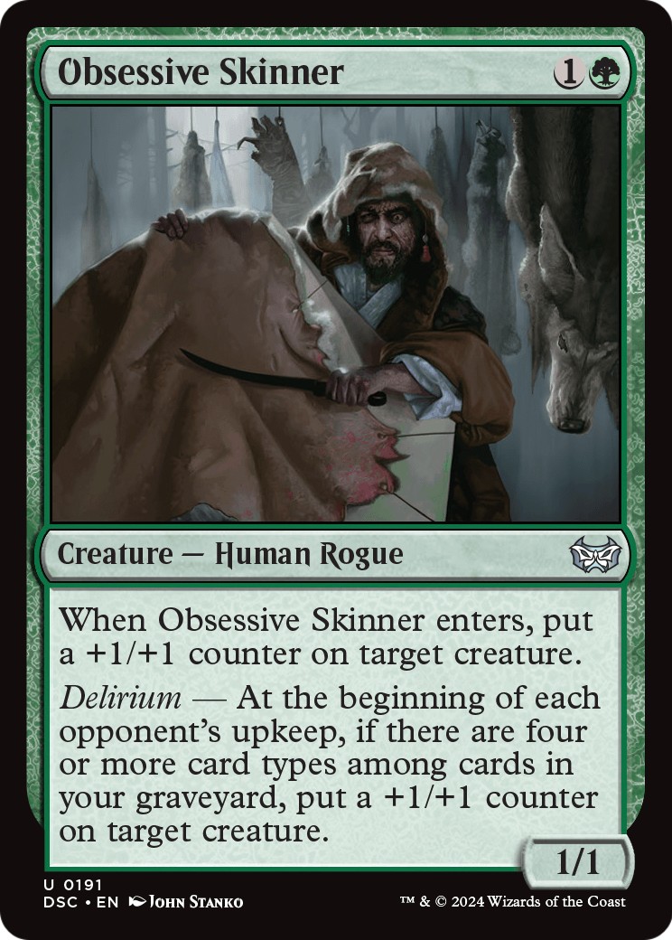 2024 Magic: The Gathering Duskmourn: House of Horror 2024 Magic: The Gathering Duskmourn: House of Horror #191 trading card