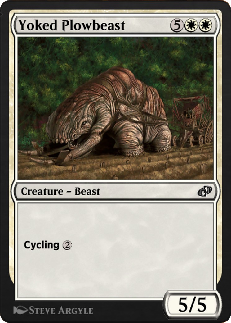 Yoked Plowbeast - Image 1