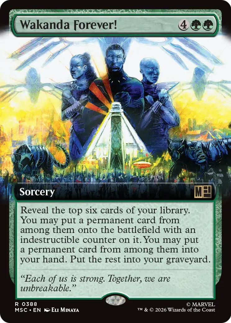 2026 Magic: The Gathering Marvel Super Heroes 2026 Magic: The Gathering Marvel Super Heroes #388 trading card