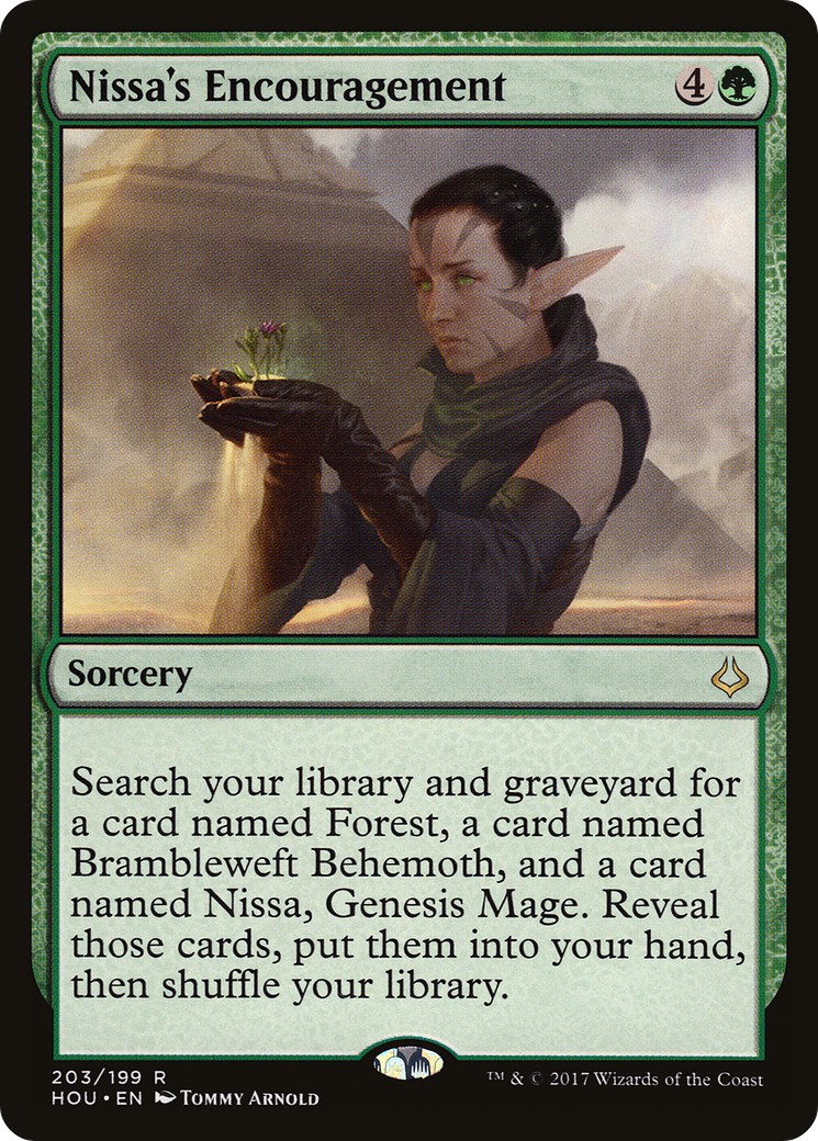 Nissa's Encouragement - Image 1