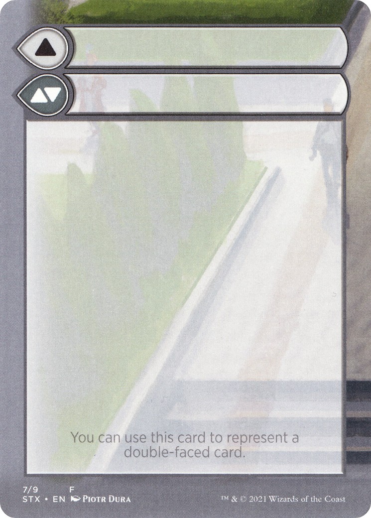 2021 Magic: The Gathering Strixhaven: School of Mages Substitute Cards Double-Faced Substitute Card #7 trading card