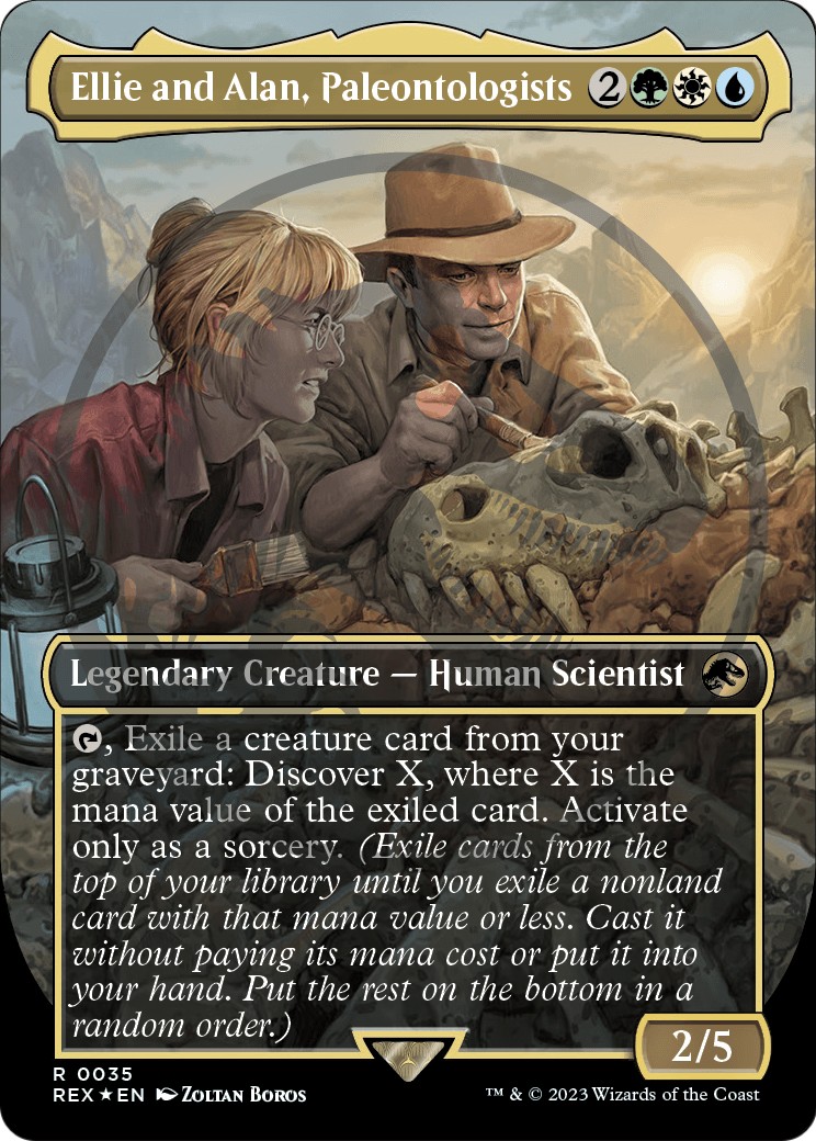 2023 Magic: The Gathering Jurassic World Collection 2023 Magic: The Gathering Jurassic World Collection #35 trading card