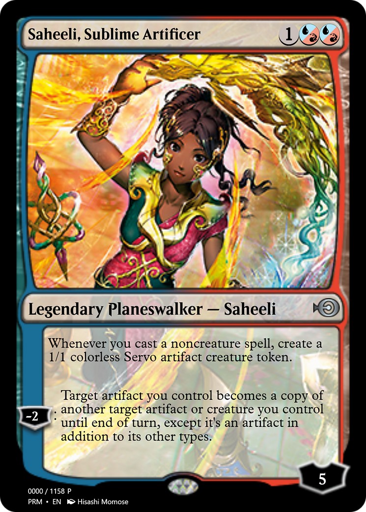 Saheeli, Sublime Artificer - Image 1