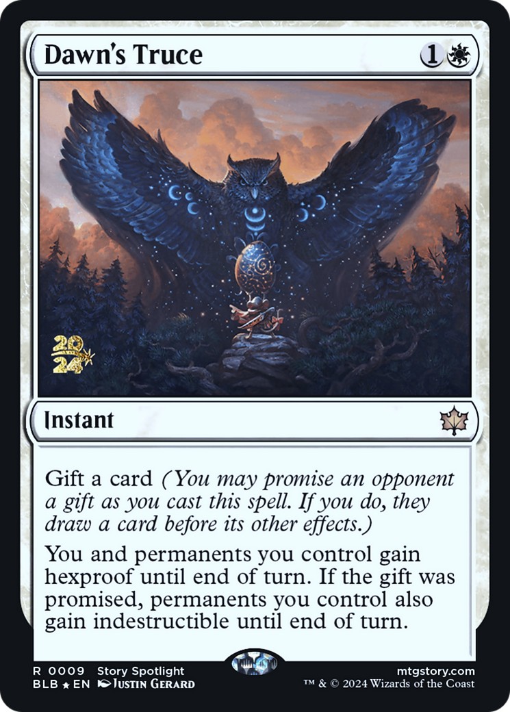 2024 Magic: The Gathering Bloomburrow Promos 2024 Magic: The Gathering Bloomburrow Promos #9s trading card