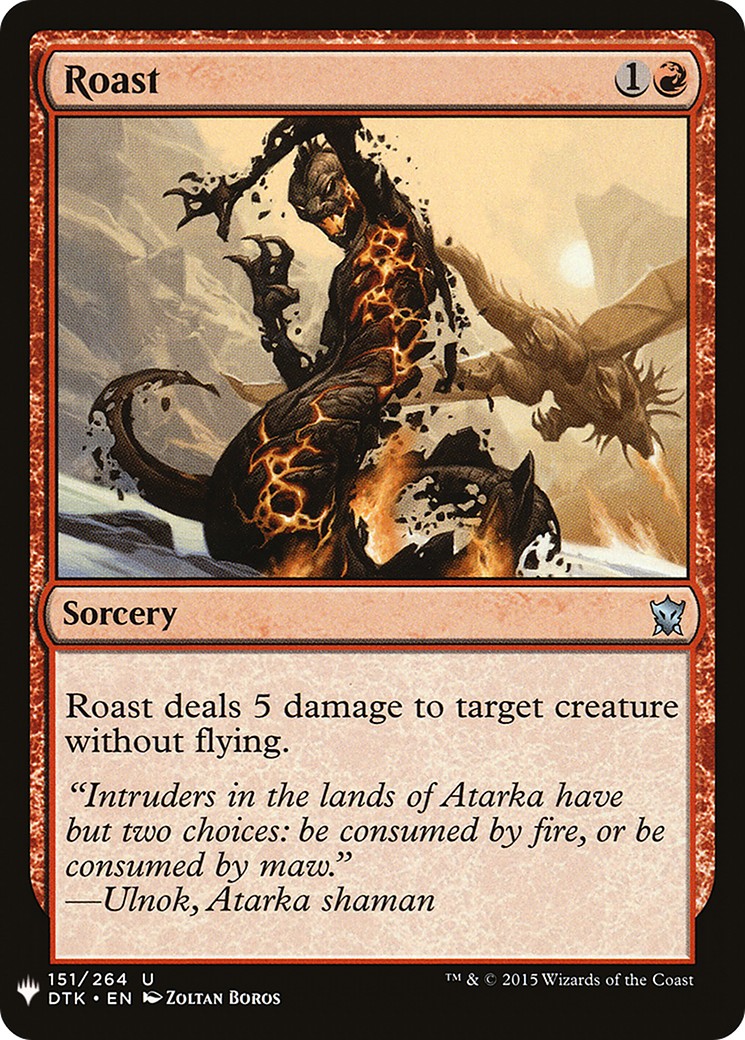 2019 Magic: The Gathering The List 2019 Magic: The Gathering The List #DTK-151 trading card