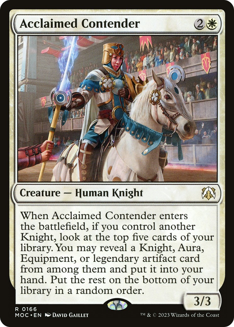 Acclaimed Contender - Image 1