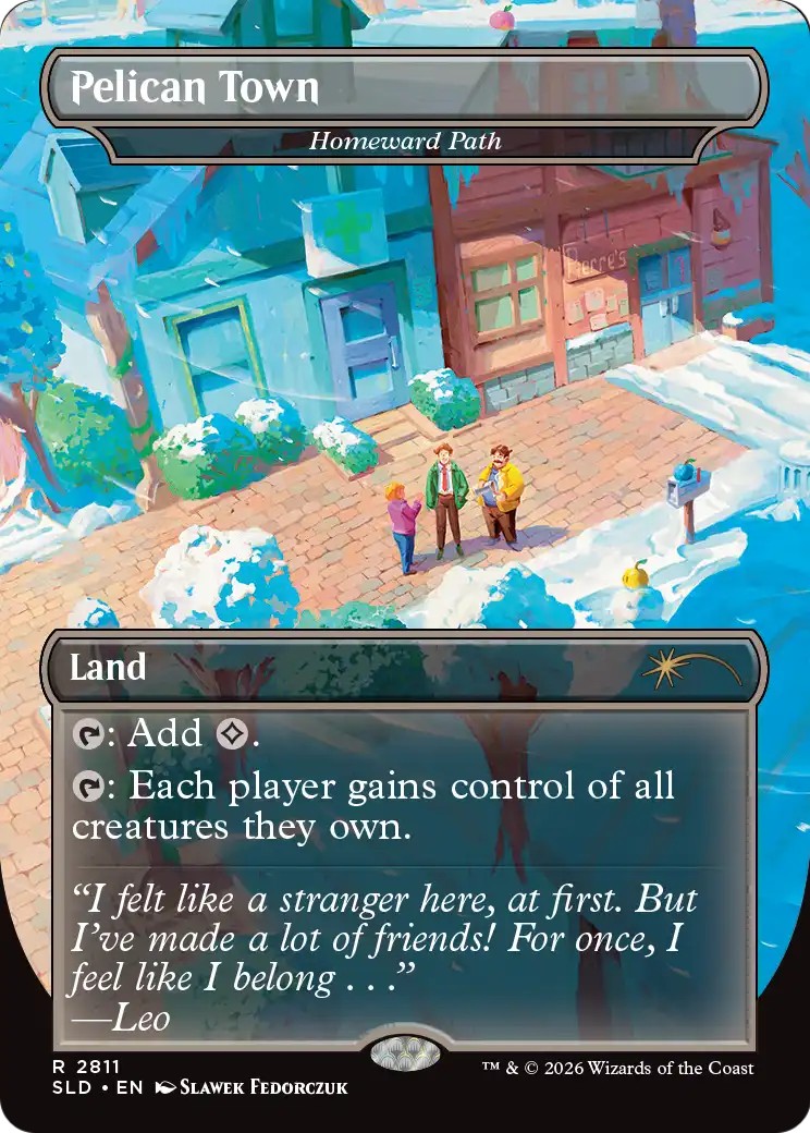 2026 Magic: The Gathering Secret Lair Drop 2026 Magic: The Gathering Secret Lair Drop #2811 trading card