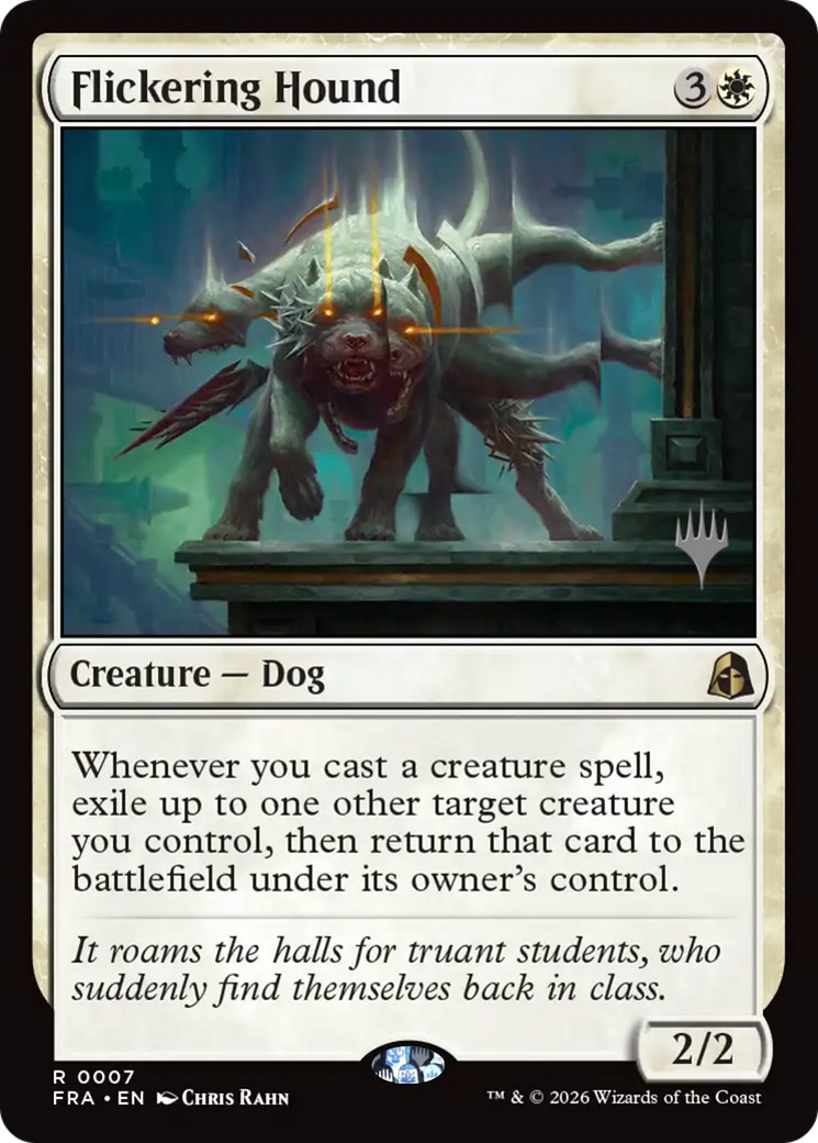 Flickering Hound (Rare · Normal · Promo)