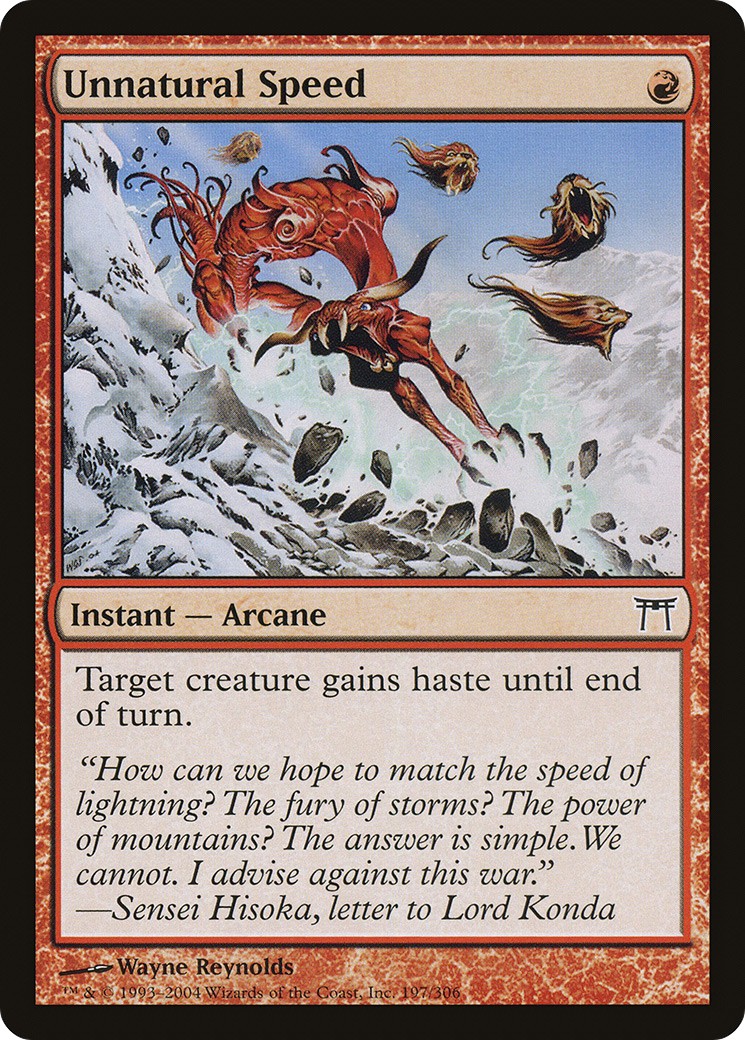 Unnatural Speed - Image 1