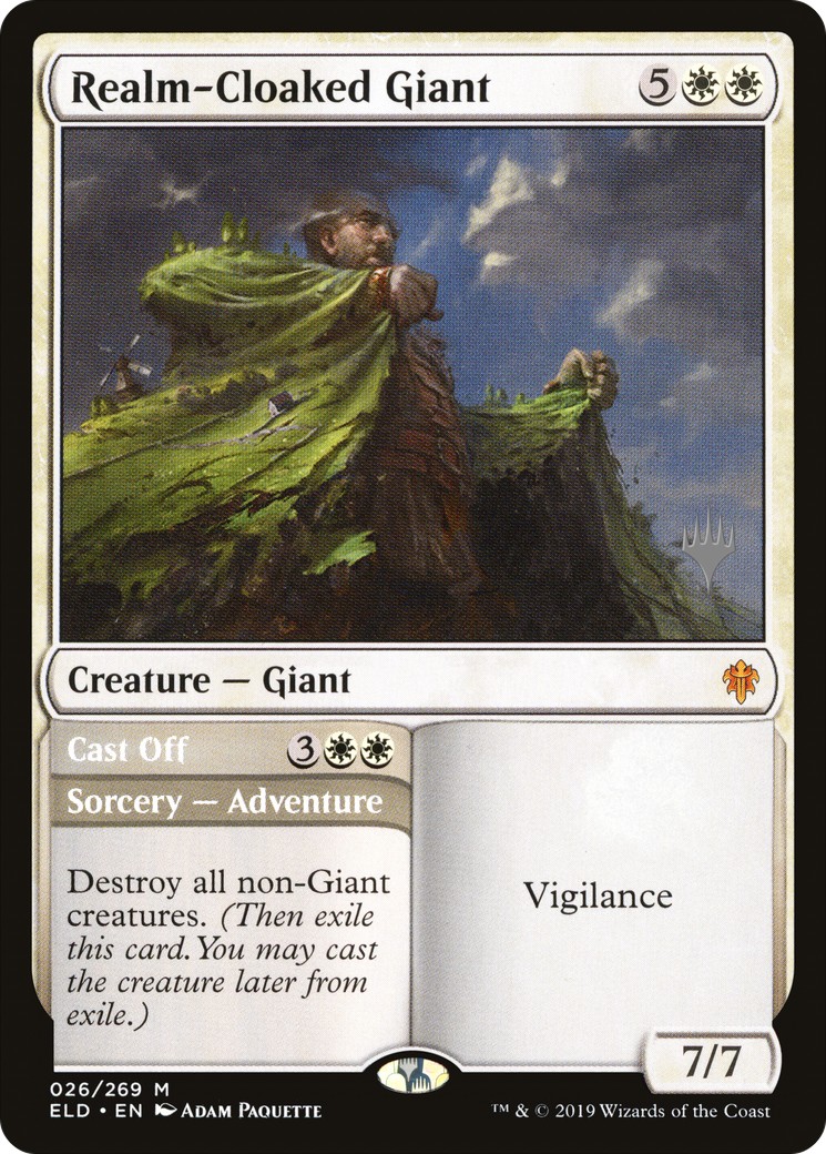 Realm-Cloaked Giant // Cast Off - Image 1
