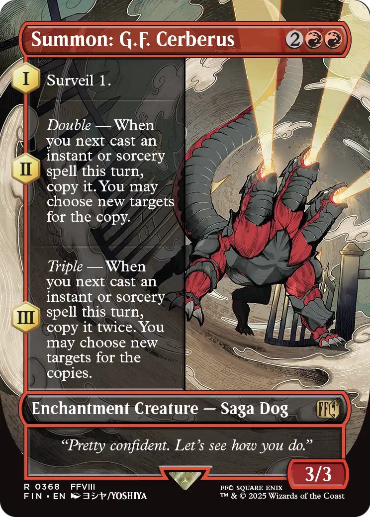 Summon: G.F. Cerberus - Image 1