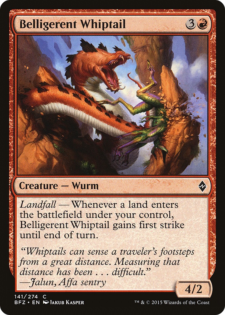 Belligerent Whiptail - Image 1