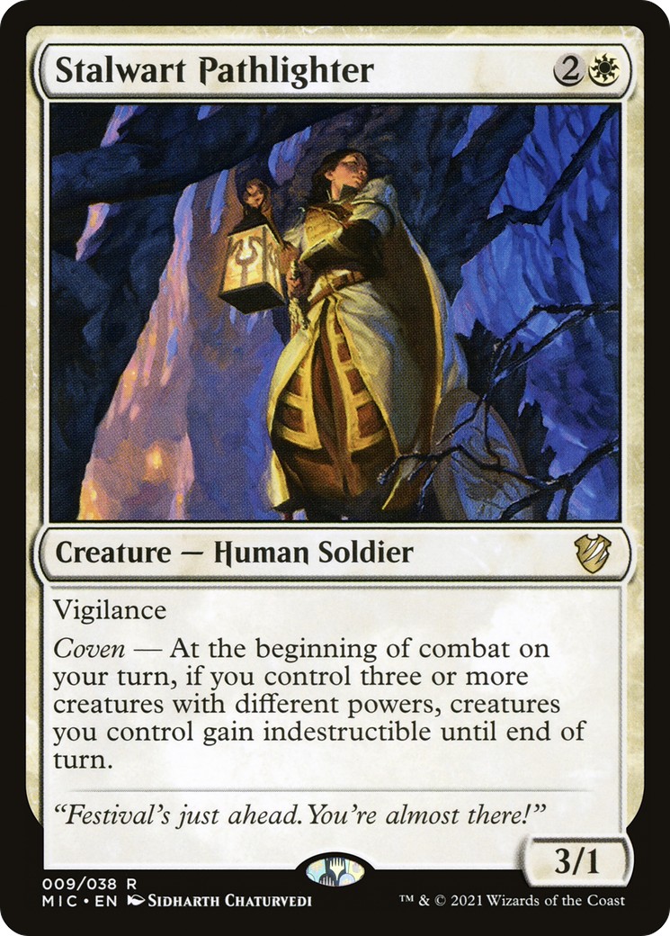 2021 Magic: The Gathering Midnight Hunt 2021 Magic: The Gathering Midnight Hunt #9 trading card