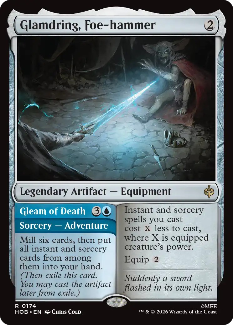 Glamdring, Foe-hammer // Gleam of Death - Image 1