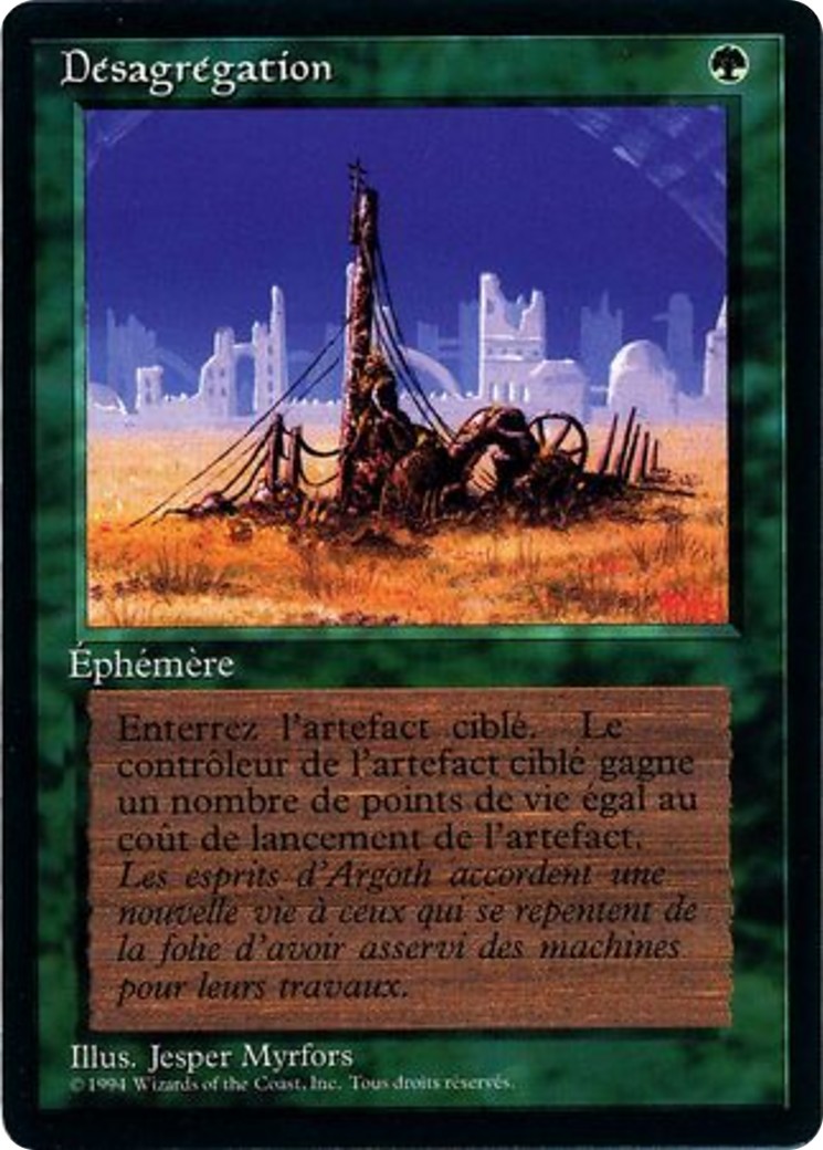 1994 Magic: The Gathering Foreign Black Border 1994 Magic: The Gathering Foreign Black Border #191 trading card