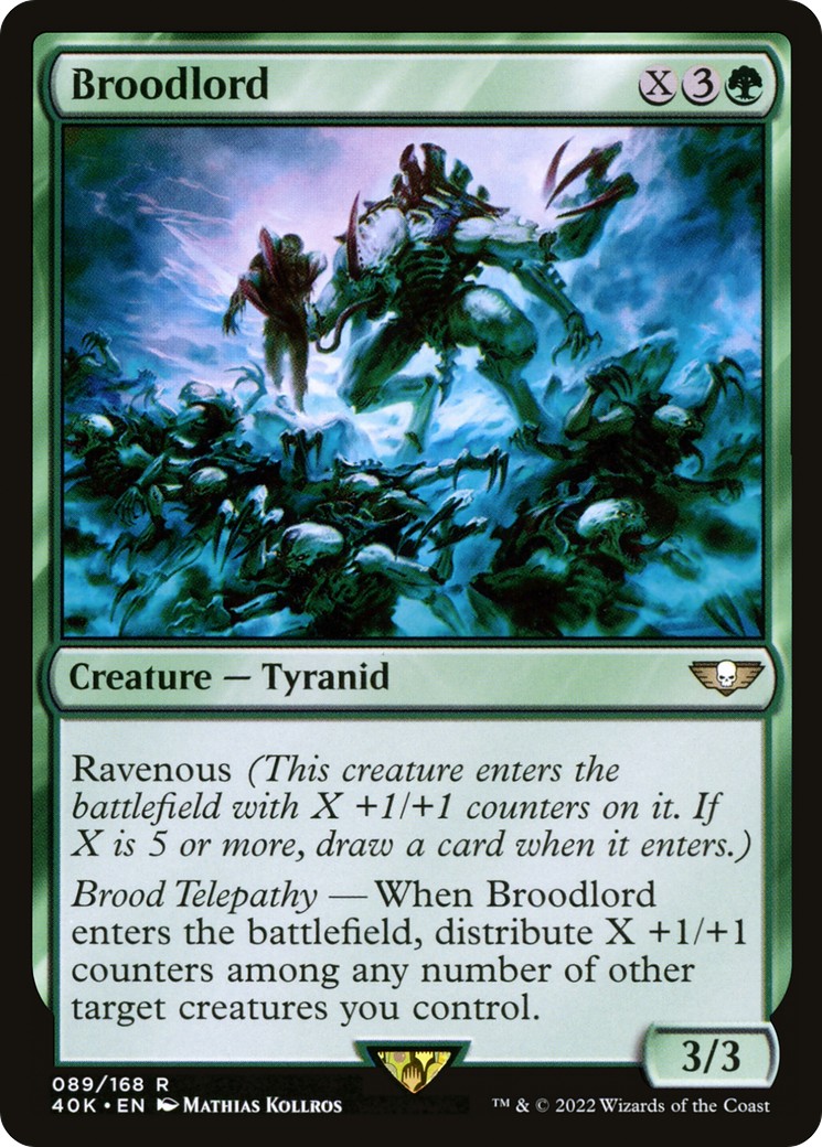 2022 Magic: The Gathering Warhammer 40,000 2022 Magic: The Gathering Warhammer 40,000 #89 trading card