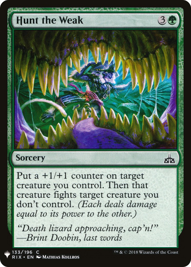 2019 Magic: The Gathering The List 2019 Magic: The Gathering The List #RIX-133 trading card