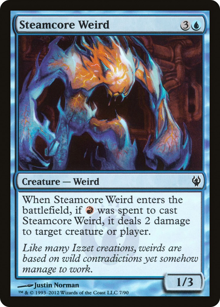2012 Magic: The Gathering Duel Decks: Izzet vs. Golgari 2012 Magic: The Gathering Duel Decks: Izzet vs. Golgari #7 trading ca