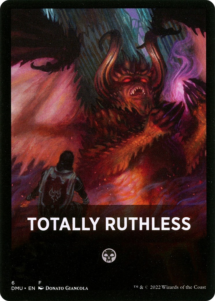 2022 Magic: The Gathering Dominaria United Jumpstart Front Cards Totally Ruthless #6 trading card