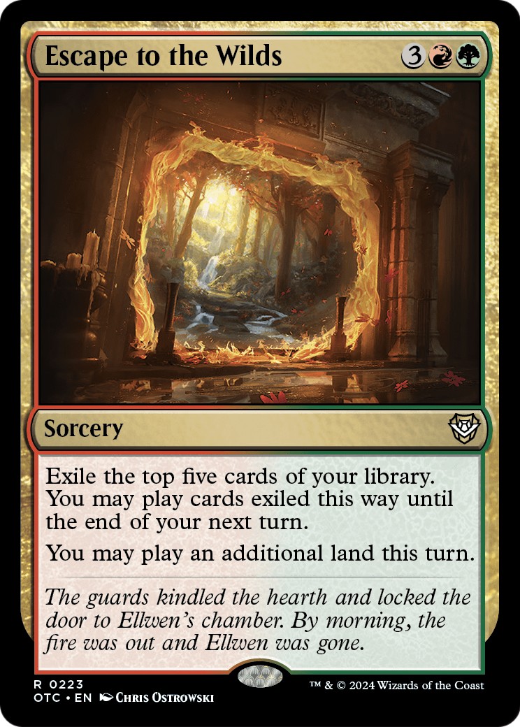 2024 Magic: The Gathering Outlaws of Thunder Junction 2024 Magic: The Gathering Outlaws of Thunder Junction #223 trading card