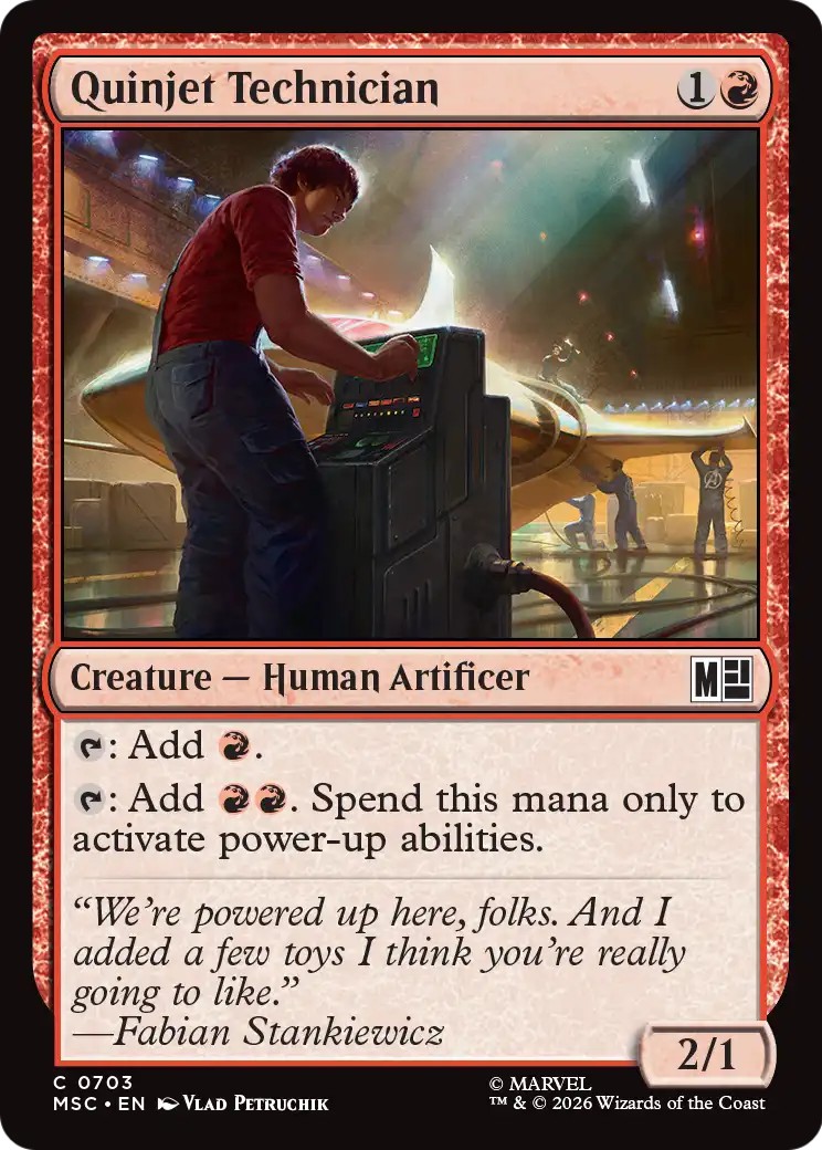 2026 Magic: The Gathering Marvel Super Heroes 2026 Magic: The Gathering Marvel Super Heroes #703 trading card