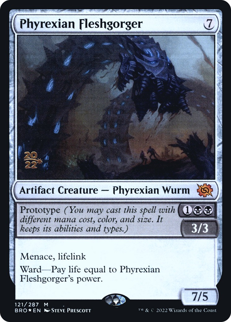 2022 Magic: The Gathering The Brothers' War Promos 2022 Magic: The Gathering The Brothers' War Promos #121s trading card
