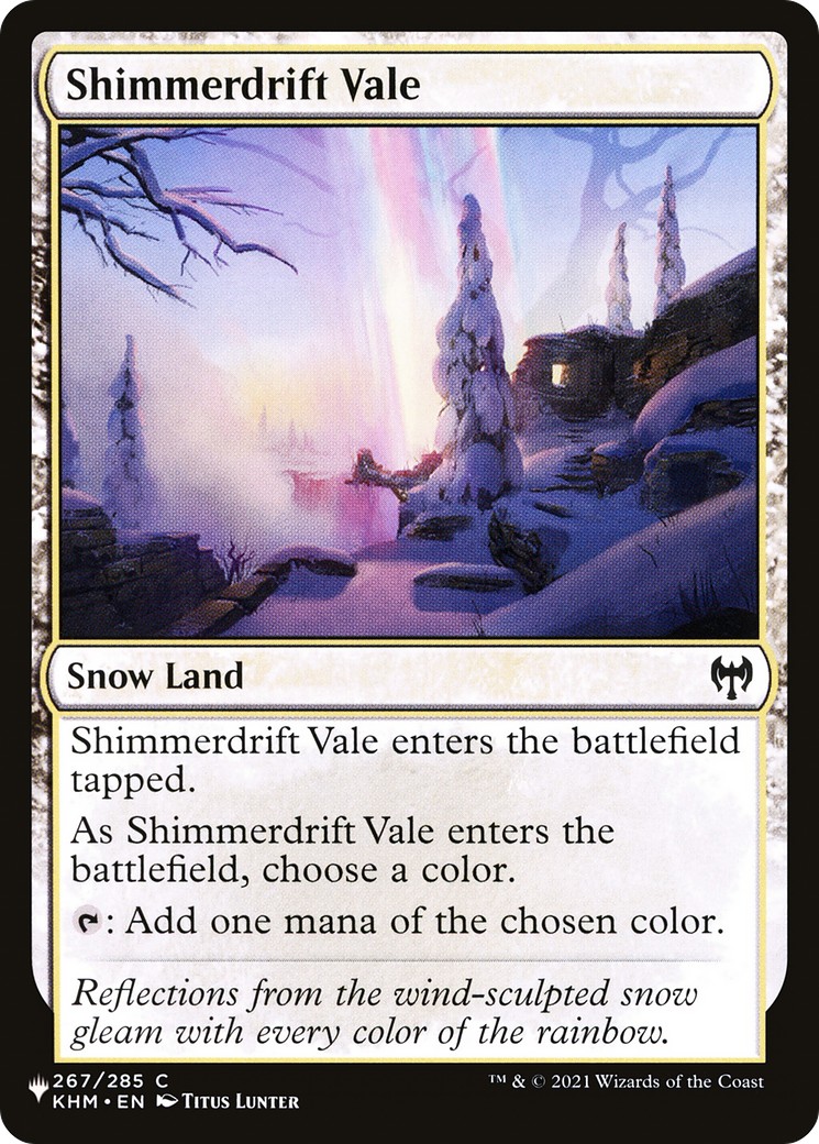 2024 Magic: The Gathering The List 2024 Magic: The Gathering The List #KHM-267 trading card