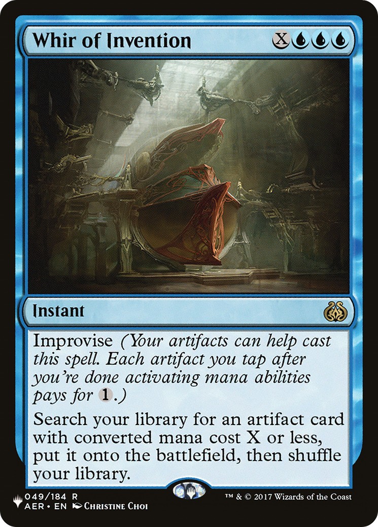 2021 Magic: The Gathering The List 2021 Magic: The Gathering The List #AER-49 trading card