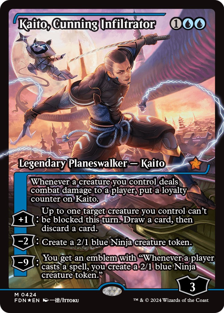 2024 Magic: The Gathering Foundations 2024 Magic: The Gathering Foundations #424 trading card